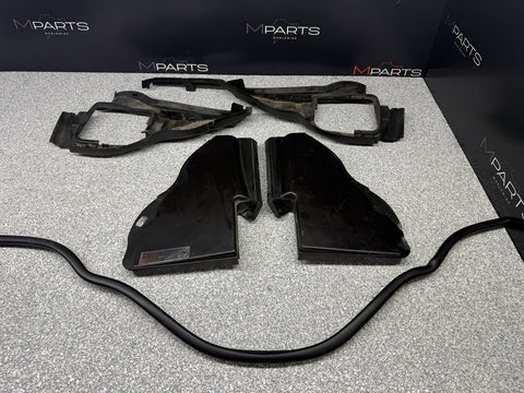 08-13 BMW E90 E92 E93 M3 Front Windshield Cowl Cabin Air Filter Covers Set OEM