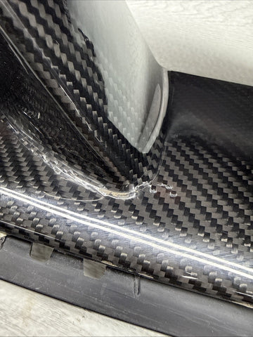 21-26 BMW G80 G82 G83 M3 M4 Carbon Fiber Air Ducts Scoops Vents Pair OEM