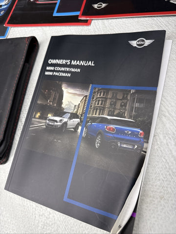 2020 Mini Cooper Mini Countryman Paceman Owners Manual With Case OEM
