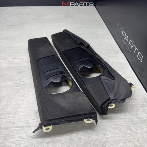 2001-2006 BMW M3 E46 Driver Passenger Interior Upper B-Pillar Trim Cover OEM