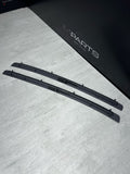 91-98 BMW 3 Series E36 M3 Dashboard Air Vents Strips Pair GENUINE 1977223 Grey