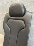 BMW F82 M4 Coupe 15-20 Right Rear Back Seats Black Leather Back Rest Backrest