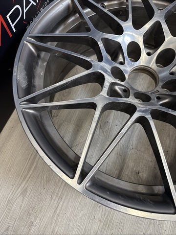 15-20 BMW F80 F82 F83 M3 M4 666M 20” Front OEM Wheel Rim 20x9 *BENT