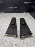 BMW E46 M3 Coupe B Pillars Trims Cover Black 330ci 325ci 328ci