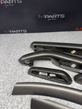 01-06 BMW E46 M3 Convertible Interior Armrests Trim Set Titan Shadow *Notes*