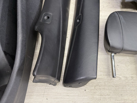 15-20 BMW F83 M4 Convertible Interior Seats & Panels Extended Leather Black