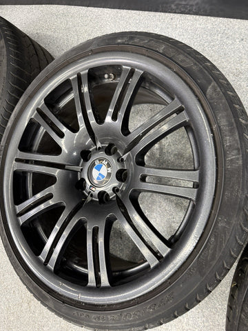 OEM BMW 01-06 E46 M3 19” Style 67 Wheels Rims Staggered Set