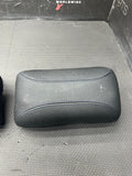 2001-2006 BMW E46 M3 Coup Rear Seat Headrests Black Leather OEM