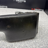 01-06 BMW E46 M3 Center Console Armrest Arm Rest Black Leather *Crease*