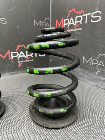 01-06 BMW E46 M3 Coupe Rear Axle Coils Springs Pair Green Markings