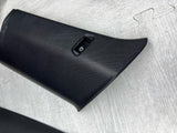 A B C Pillar Column Cover Trim Set Black OEM BMW 18-23 G01 F97 X3 X3M