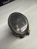 01-06 BMW E46 M3 Front Left Driver Bumper Fog Light Clear Fluted OEM