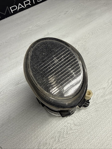 01-06 BMW E46 M3 Front Left Driver Bumper Fog Light Clear Fluted OEM