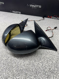 00-03 BMW E39 M5 Front Side Mirrors Power Fold OEM Anthracite Metallic