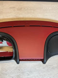 98-02 BMW Z3M Front Dash Dashboard Instrument Panel Cover Leather Imola Red