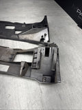01-06 BMW E46 M3 LEFT RIGHT DRIVER FRONT BUMPER COVER GUARD BRACKET PAIR 2695247
