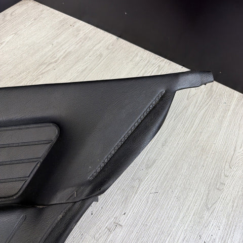BMW E30 Coupe Right Side Rear Interior Door Card Panel Black 51431961290 *Notes*