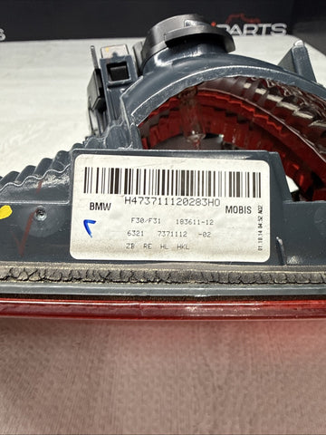 12-15 BMW F30 320 328 335 F80 M3 Rear Right Side Tail Light Lamp 63217371112 Oem