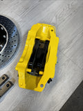01-06 BMW E46 M3 BREMBO Big Brake Kit Yellow Calipers Rotors Set NEW Plug Play