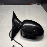 01-06 BMW E46 M3 Side View Door Mirrors Pair Jet Black