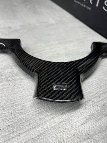 BMW E46 M3 01-06 Carbon Fiber Steering Wheel Lower Trim
