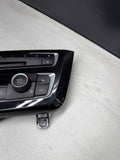 15-17 BMW M3 M4 F30 F32 A/C Climate Audio CD Panel Control Switch Chrome OEM