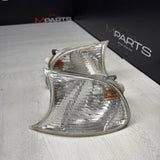 02-06 BMW E46 325 328 M3 Clear Corner Lights Tail Lamps 6919651 6919652 *Notes*