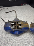 BMW 15-20 F80 F82 F83 M3 M4 Rear Brake Calipers OEM Blue