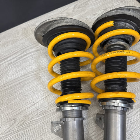 BMW E46 M3 01-06 Ohlins Road & Track Coilovers Front Shocks Low Miles