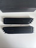 NEW 01-06 BMW E46 M3 Left Right Fender Vent Grilles Grills Trims Gloss Black