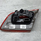 2011–2013 BMW 3 Series E92 Left Inner Trunk Lid Tail Light OEM 7252779