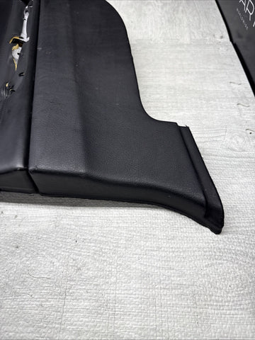 BMW E46 M3 01-06 Coupe Rear Right Passenger Door Card Black Genuine 51437890744