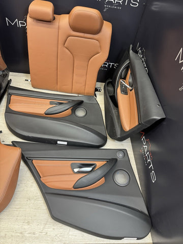 BMW F80 M3 15-20 Amaro Brown Front Competition Seats Interior Dash *Notes*