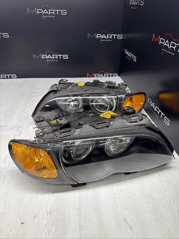 02-05 BMW E46 325I 328I 330I 4 Doors Xenon HID Headlight Assembly, OEM Pair L&R