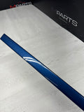 BMW 01-06 E46 M3 FRONT RIGHT DOOR TRIM MOLDING TOPAZ BLUE 8208670