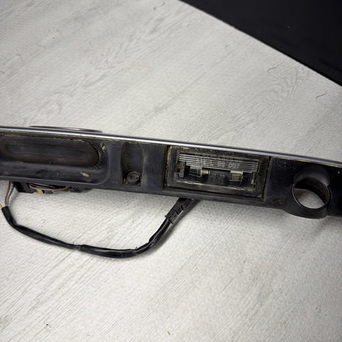 01-06 BMW E46 M3 Convertible Trunk Lid Grip Key Deck Handle Silver Gray