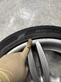 OEM BMW F10 F13 Front Wheel Rim 19x8.5 ET33 Double Spoke Style 351 Silver *Crack
