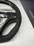 08-13 BMW E90 E92 E93 M3 OHC Carbon fiber Steering Wheel Tri Stitched Manual