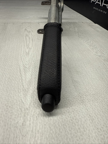 01-06 BMW E46 325 330 M3 Parking Brake Ebrake Leather Handle Mechanism