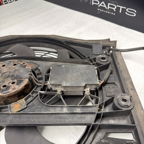 BMW E46 M3 01-06 FRONT AUX FAN Motor + Module ORIGINAL