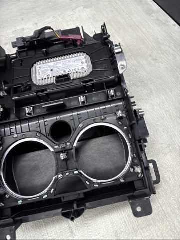 BMW G06 X6 F96 X6M Cup Holder Center Console 5A34FD9 Carbon Fiber Slider Tray