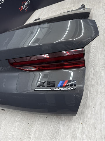 (PICKUP ONLY) 20-25 BMW F96 X6 X6M REAR TRUNK LID LIFTGATE W/ CAMERA DRAVIT GREY