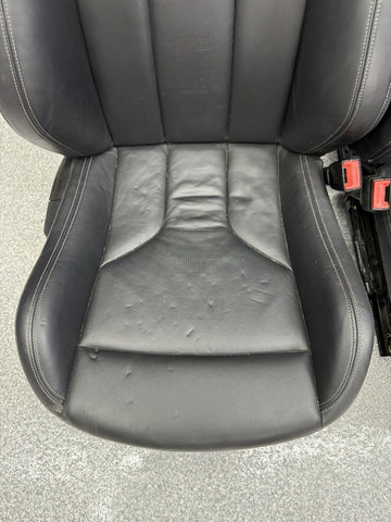 15-20 BMW F82 M4 Coupe Original Black Interior Front Seats