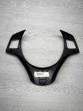 08-13 BMW E90 E92 E93 M3 Lower Steering Wheel Trim Cover Plate Black