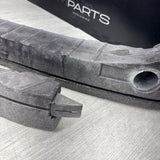 02-06 BMW E46 M3 Front Bumper Rebar Styro Foam Support Complete / Separated