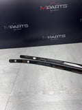 BMW G80 M3 21-24 ROOF RACK MOULDINGS TRIMS BLACK LEFT RIGHT *GLUE RESIDUE*