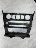 BMW Radio HVAC Climate Control Center Trim 5 Series E60 M5 OEM Carbon Fiber