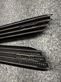 01-06 BMW E46 M3 Front Fender Vents Grilles Grills Chrome Genuine OEM No Emblems