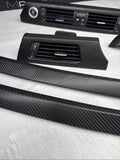 08-13 BMW E92 E93 M3 Interior Trim Set Carbon Leather Carbon Fiber Wrapped