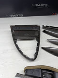 06-07 OEM BMW E63 E64 M6 Front Rear Door Dash Center Console Carbon Trim *Notes*